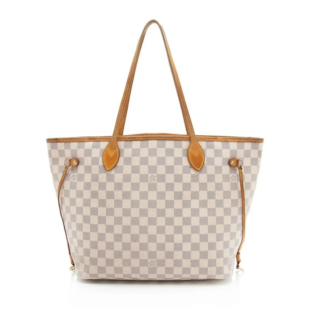 Louis Vuitton Damier Azur Neverfull MM Tote